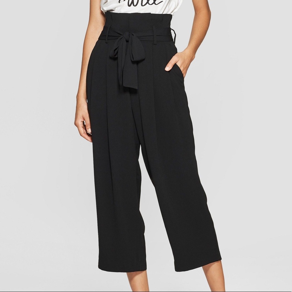 A New Day wide leg paper bag pants